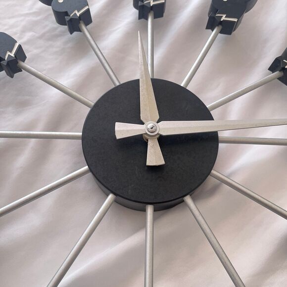 Rare Playboy Bunny Head Clock All Over 2000s Home Decor Iconic Black Limited - Picture 2 of 5